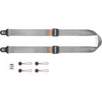 Peak Design Slide Lite Camera Strap (Ash Gray) for the Leica M11 Monochrom