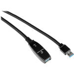 Pearstone 23' USB 3.0 Extension Cable with Booster (Black) for the Fujifilm GFX 50S