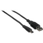 Pearstone USB 2.0 Type A Male to Type B Mini Male Cable (Black) - (3') for the Canon ELPH 360 HS A