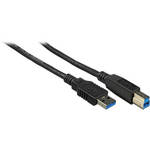Pearstone USB 3.0 Type A Male to USB Type B Male Cable - 15' for the Fujifilm GFX 50S