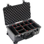 Pelican 1510TP Carry-On Case with Trekpak Divider System (Black) for the Canon RP