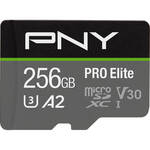 PNY 256GB PRO Elite UHS-I microSDXC Memory Card with SD Adapter for the DJI Osmo Action 3
