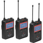 Polsen UWM-2 2-Person Camera-Mount Wireless Omni Lavalier Microphone System for Cameras and Smartphones (538 to 586 MHz) for the Z CAM E2-F6 II 6K
