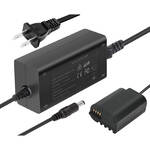 Power2000 AC-BLK22 AC Adapter / DC Coupler Kit for Panasonic DMW-BLK22 for the Panasonic G9 II