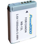 Power2000 ACD-431 NB-13L Lithium-Ion Battery Pack (3.6V, 1500mAh) for the Canon G1 X III