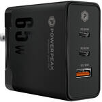 PowerPeak 65W GaN 3-Port USB Wall Charger with Cable for the Leica M11 Monochrom