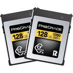 ProGrade Digital 128GB CFexpress 2.0 Type B Gold Memory Card (2-Pack) for the Panasonic S1