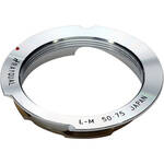 Rayqual L39 Screw-Mount Lens to Leica M-Mount Camera Lens Adapter (50-75mm, Silver) for the Leica M EV1