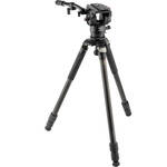 Robus RC-5558 Vantage Series 3 Carbon Fiber Tripod with Leveler & Video Head Kit for the Panasonic S1R