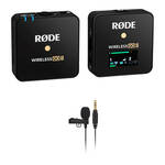 RODE Wireless GO II Single 1-Person Compact Digital Wireless Omni Lavalier Microphone System/Recorder Kit (2.4 GHz, Black) for the Nikon Z6 III