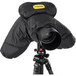 Ruggard DSLR Parka Cold and Rain Protector for Cameras and Camcorders (Black) for the Viltrox AF 24mm F1.8 Z