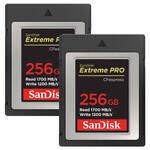 SanDisk 256GB Extreme PRO CFexpress Card Type B (2-Pack) for the Panasonic S1R