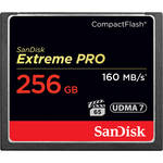 SanDisk 256GB Extreme Pro CompactFlash Memory Card (160MB/s) for the Canon 1D X II