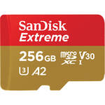 SanDisk 256GB Extreme UHS-I microSDXC Memory Card for the DJI Osmo Action 5