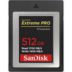 SanDisk 512GB Extreme PRO CFexpress Card Type B for the Panasonic S1R