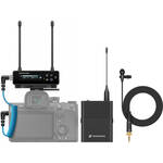 Sennheiser EW-DP ME 2 SET Camera-Mount Digital Wireless Omni Lavalier Mic System (R4-9: 552 to 607 MHz) for the Blackmagic Cinema 6K