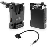 SHAPE Pivoting Battery Plate for Blackmagic Design PYXIS 6K (V-Mount) for the Blackmagic PYXIS 12K