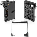 SHAPE Pivoting Battery Plate for Canon C70 (Gold&nbsp;Mount) for the Canon EOS C70
