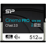 Silicon Power 512GB Cinema PRO CFX 310 cFAST 2.0 Memory Card for the Z CAM E2 4K