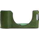 SmallRig Leather Half Case Kit for FUJIFILM X100VI (Green) for the Fujifilm X100VI