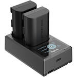 SmallRig LP-E6NH Kit with 2 Batteries and 2-Bay USB Charger for the Canon 6D MII