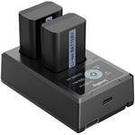 SmallRig NP-FW50 Kit with 2 Batteries and 2-Bay USB Charger for the Sony RX10 III