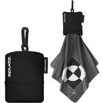 Spudz Micro Fiber Cleaning Cloth (Gray, Black Pouch, XL) for the Leica Q-P