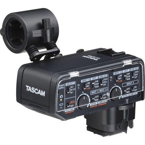 External microphone for the Canon R5 C
