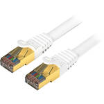 Tera Grand Premium Cat 7 Double-Shielded 10Gb 600 MHz Cable (White, 14') for the Panasonic AW-UB50