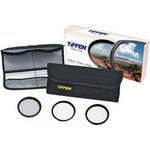 Tiffen 77mm Digital Video Film Look Kit 3 - Digital Diffusion F/X1, Soft F/X1 and Black ProMist 1/2 Filters for the Zeiss Otus 85mm f1.4