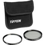 Tiffen UV Protection & Circular Polarizing Filter Photo Twin Pack (46mm) for the Panasonic 25mm F1.4 II ASPH