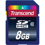 Transcend 8GB SDHC Memory Card Class 10 for the Kodak AZ528