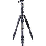 Vanguard VEO 3 GO 204CB Carbon Fiber Tripod/Monopod with T-45 Ball Head, Smartphone Connector, and Bluetooth Remote for the Panasonic G100