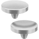 Vello 2X Soft Shutter Button Set (Silver) for the Fujifilm X-E5