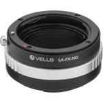 Vello Nikon F/G Lens to FUJIFILM X-Mount Camera Lens Adapter with Aperture Control for the Fujifilm X-A10