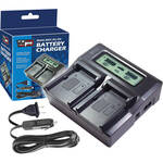 Vidpro Dual-Bay Charger with LCD for Canon BP-A30 and BP-A60 for the Canon EOS C70