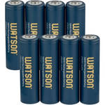 Watson AA NiMH Rechargeable Batteries (2500mAh, 1.2V, 8-Pack) for the Nikon A10