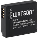 Watson DMW-BLH7 Lithium-Ion Battery Pack (7.2V, 650mAh) for the Panasonic LX10