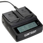 Watson Duo LCD Charger for Canon BP-900 Series Batteries for the RED Komodo 6K