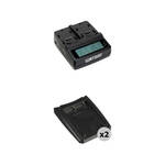 Watson Duo LCD Charger Kit with 2 Battery Adapter Plates for NP-W126 for the Fujifilm X100F