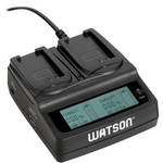 Watson Duo LCD Charger with 2 x EN-EL20 Plates for the Nikon P1000