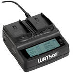 Watson Duo LCD Charger with Two EN-EL15 Battery Plates for the Nikon D810A
