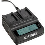 Watson Duo LCD Charger with Two NP-BX1 Battery Plates for the Sony HX80