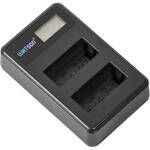 Watson Mini Duo USB-C Charger for Canon LP-E17 Batteries for the Canon T6i