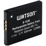 Watson NB-11L Lithium-Ion Battery Pack (3.7V, 600mAh) for the Canon ELPH 360 HS A