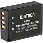 Watson NP-W126 Lithium-Ion Battery Pack (7.4V, 1250mAh) for the Fujifilm X half