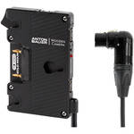 Wooden Camera Pro Gold Mount Plate with 4-Pin Right-Angle XLR for the Canon EOS C400