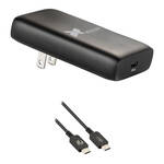 Xcellon Mighty Mini 45W Flat GaN USB-C Charger & Charging Cable Kit for the Ricoh GR III