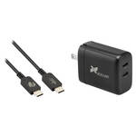 Xcellon PDG-265 65W GaN 2-Port USB-C Charger & Charging Cable Kit for the Ricoh GR III