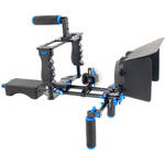 YELANGU D221 Shoulder Rig with Camera Cage and Follow Focus for the Fujifilm GFX 100S
